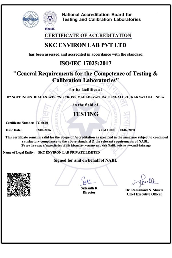 Certificate TC-5640